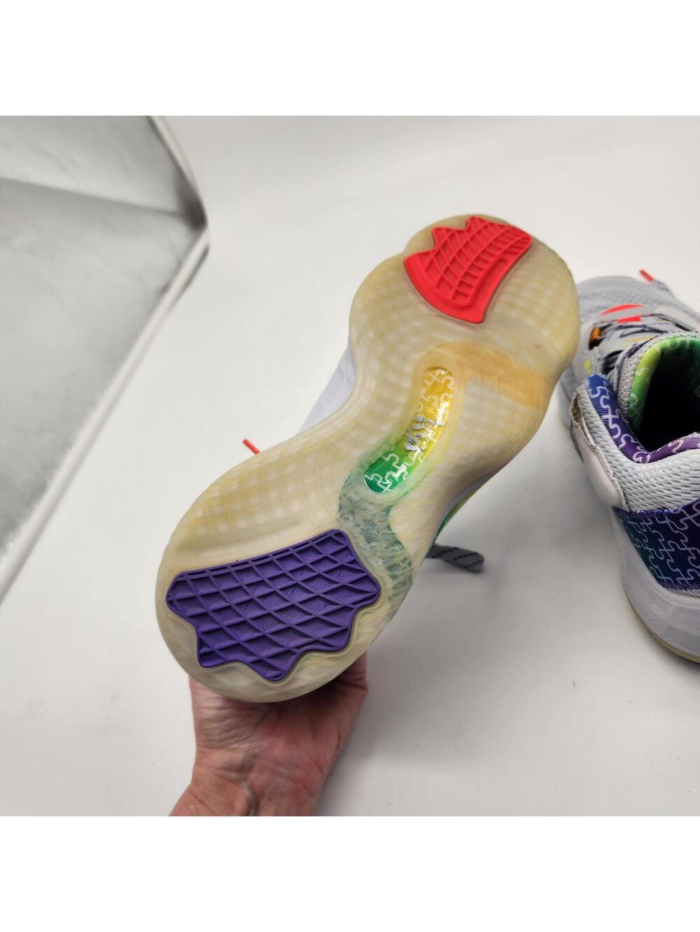 Adidas D.O.N. Issue #3 Autism Awareness Basketball Shoes 8 - Picture 4 of 9
